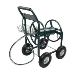 Karl home Iron 4-Wheel Hose Reel Truck