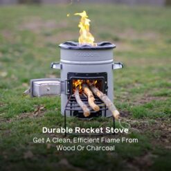 Biolite EcoZoom Versa Wood & Charcoal Rocket Stove