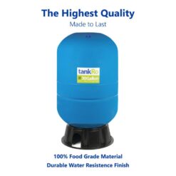 Express Water tankRO - RO Water Filtration System Expansion Tank - 30 Gal. Water Capacity - Reverse Osmosis Storage Pressure Tank