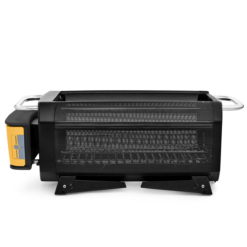 BioLite FirePit+ Smokeless Fire Pit and Grill, Charcoal and Wood Burn with Integrated Fan