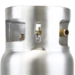 Flame King 33.5lb Aluminum Forklift Propane Tank Cylinder with Gauge