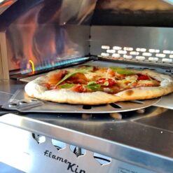 Flame King Outdoor Portable Stainless Steel Propane Pizza Oven Gas With Stone