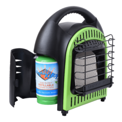 Flame King Portable Heater 10,000 BTU Propane Gas Tank Space Radiant Indoor & Outdoor