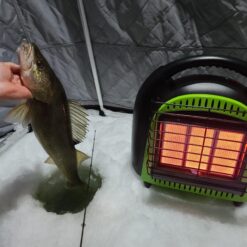 Flame King Portable Heater 20,000 BTU Propane Gas Tank Space Radiant Indoor & Outdoor