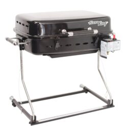 Flame King RV Trailer Mounted Grill BBQ with Carry Bag