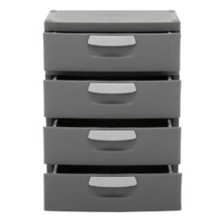 Sterilite 35.5 in. H x 26.625 in. W x 19.25 in. 4-Drawer Plastic Chest
