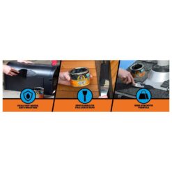 Gorilla 16 oz. Black Waterproof Patch and Seal Paste Black (6-Pack)