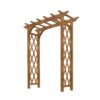 VITA 55"L x 21"W x 88"H Heartwood Cedar Arbor, Golden Brown, VA68897