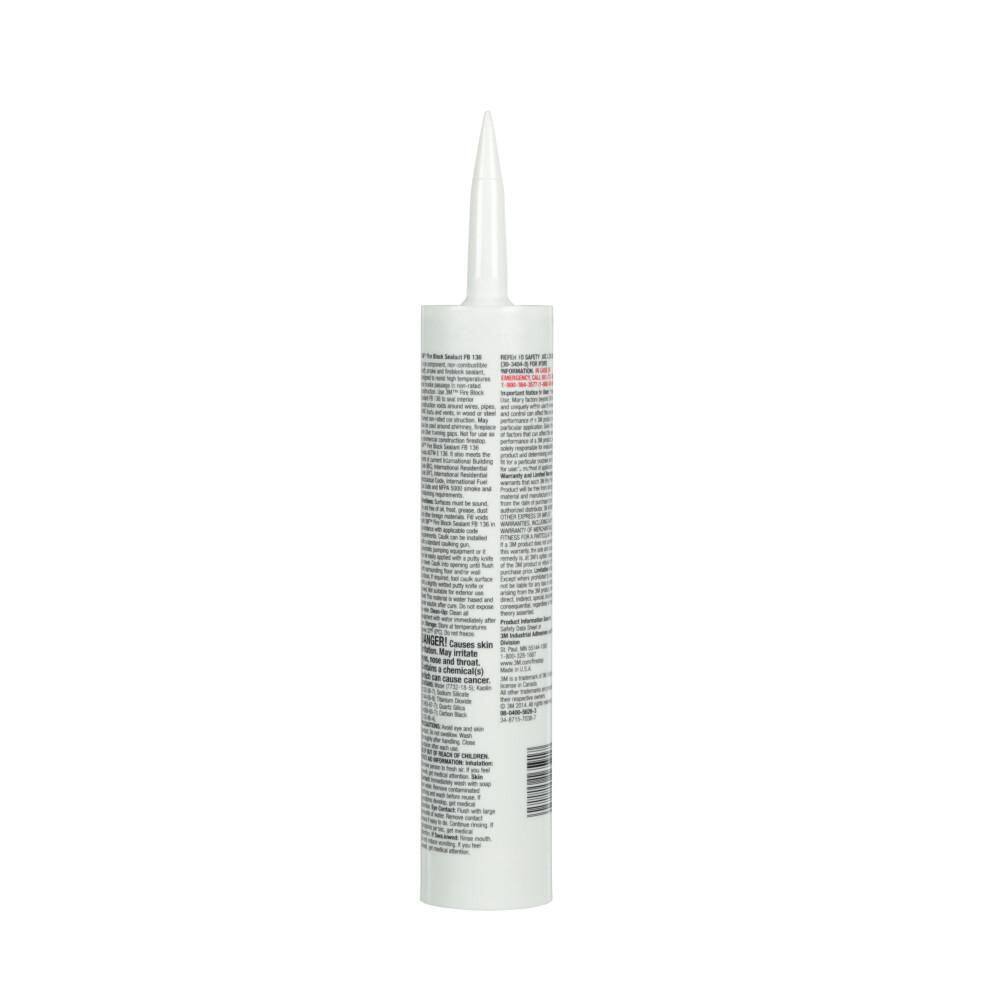 3M 10.1 fl. oz. Gray Fire Block FB 136 Sealant (12-Pack)