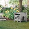 Suncast 100 ft. Hose Hideaway Dove Gray