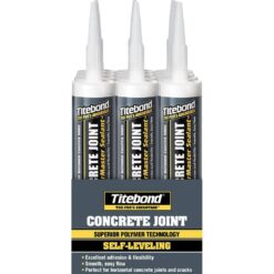 Titebond 10.1 Oz. WeatherMaster Concrete Joint Sealant - Gray (12-Pack)