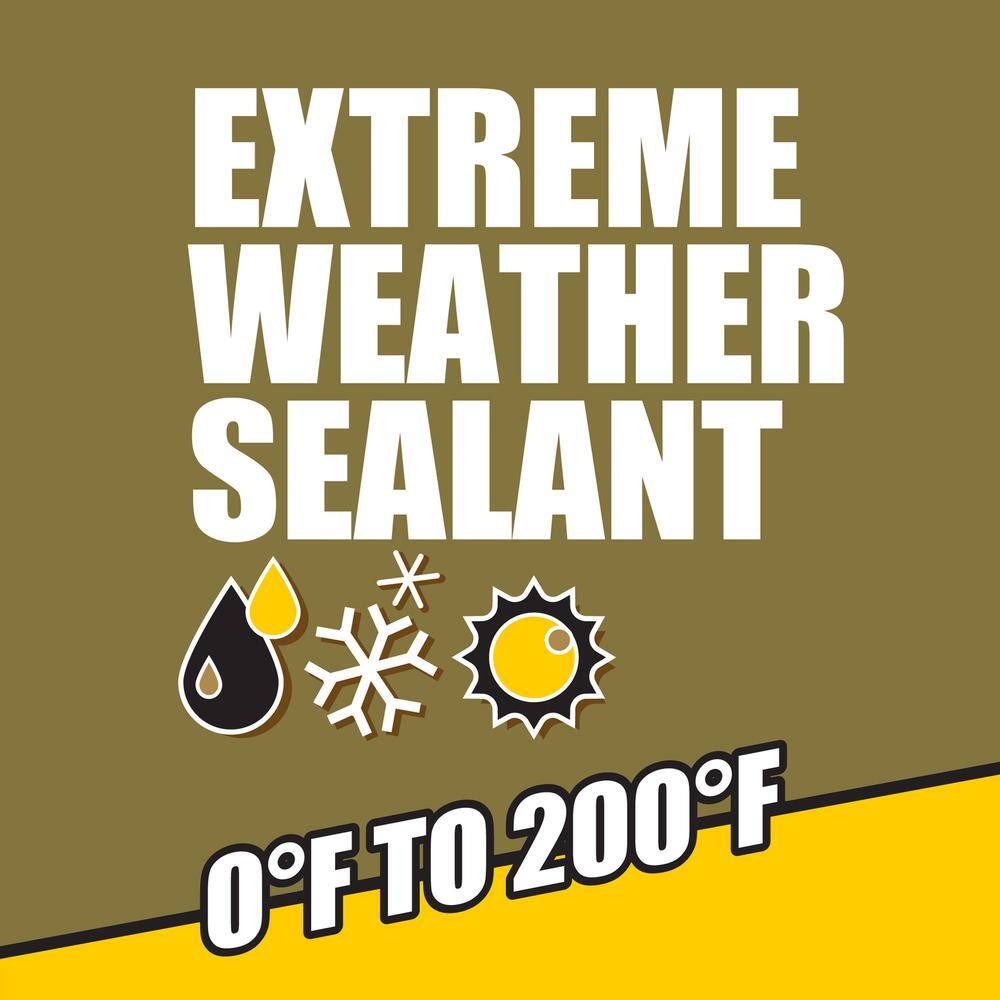Titebond 9.5 oz. Gray WeatherMaster Exterior Sealant (12-Pack)