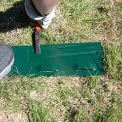 Colmet 8 ft. x 14-Gauge x 4 in. Green Steel Landscape Edging (5-Pack)