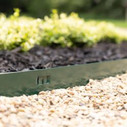 Colmet 8 ft. x 14-Gauge x 4 in. Green Steel Landscape Edging (5-Pack)