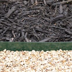 Colmet 8 ft. x 14-Gauge x 4 in. Green Steel Landscape Edging (5-Pack)