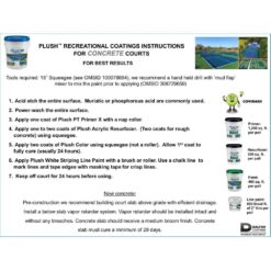 Plush 5 Gal. Tournament Green Recreational Surface Coating