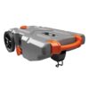 Camco Rhino 36-Gallon Camper/RV Tote Tank - Features Large Heavy-Duty No-Flat Wheels & Built-In Gate Valve