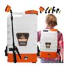 PetraTools 3 Gallon Battery Powered Backpack Sprayer in Lawn and Garden - HD3000 - Electric Sprayer w/ 6 Spray Nozzles & 80PSI (3 Gallon)
