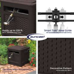 Suncast 225 ft. Smart Trak Hose Hideaway