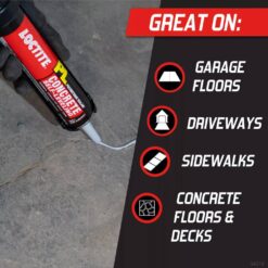 Loctite PL Self-Leveling Concrete 28 oz. Polyurethane Sealant Grey Cartridge (12-Pack)