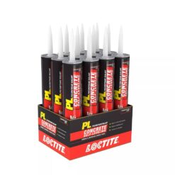 Loctite PL Self-Leveling Concrete 28 oz. Polyurethane Sealant Grey Cartridge (12-Pack)
