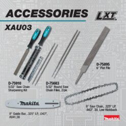 Makita XAU03Z 18V LXT Lithium-Ion Brushless Cordless 8 in. Extendable Articulating Pole Saw (Tool Only)