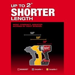 Milwaukee M18 FUEL 18V Lithium Ion Brushless Cordless 1/2 in. Impact Wrench with Friction Ring Combo Kit and Impact Socket Set