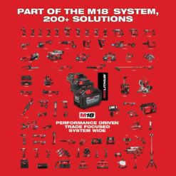 Milwaukee M18 FUEL 18V Lithium-Ion Brushless Cordless 1/2 in. Drill/Driver Kit with (3) 5.0Ah Batteries, Charger and Hard Case