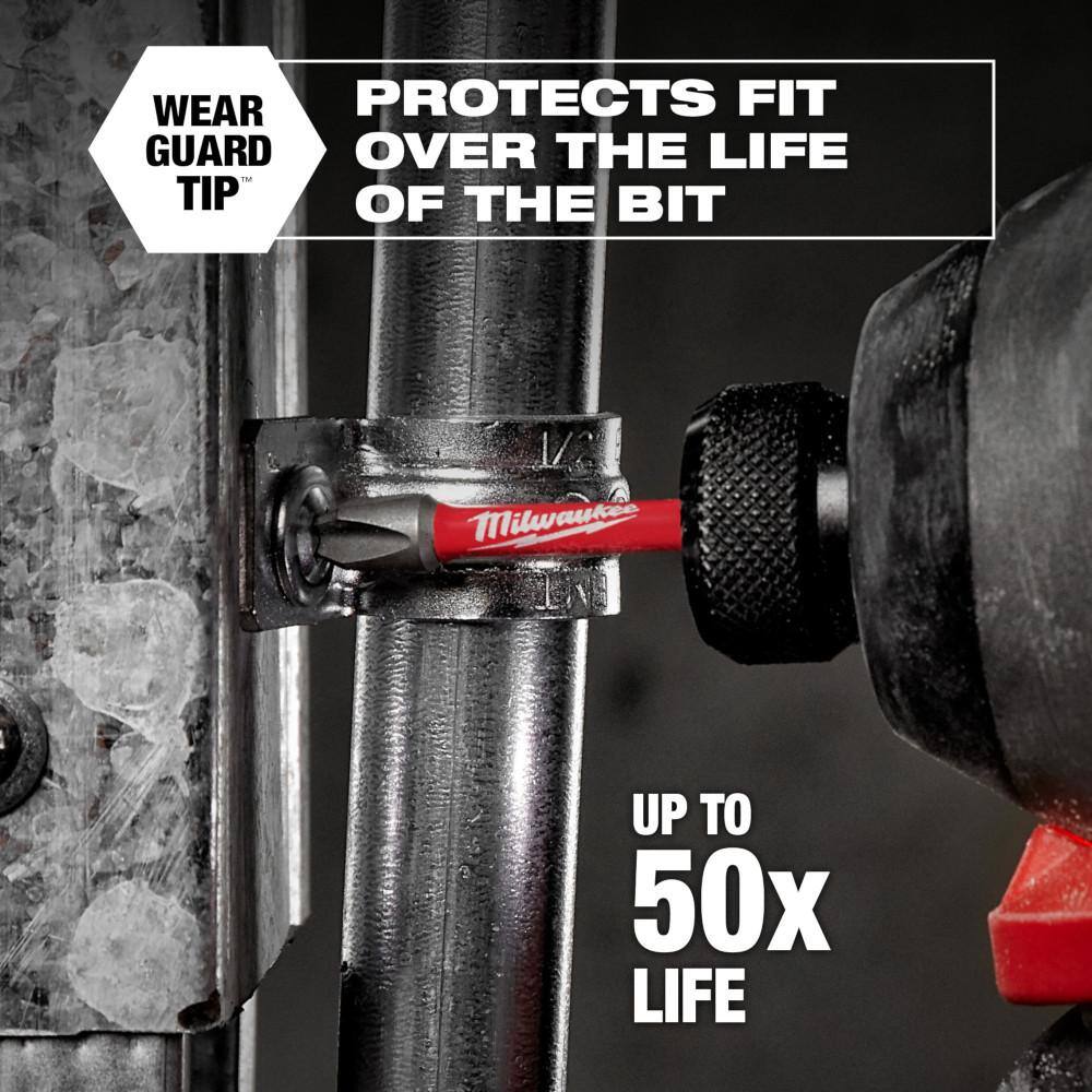 Milwaukee M18 FUEL 18-Volt Brushless Cordless Hammer Drill & Impact Driver Combo Kit (2-Tool) with SHOCKWAVE Bit Set (50-Piece)