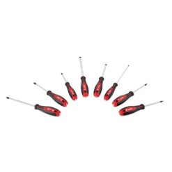 Milwaukee 1/2 in. Drive SAE/Metric Ratchet and Socket Mechanics Tool Set with Screwdriver Set (55-Piece)