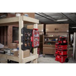 Milwaukee 3/8 in. Drive Metric Ratchet and Socket Mechanics Tool Set with PACKOUT Case and Packout Mounting Plate (33-Piece)
