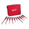 Milwaukee 48-22-2210 1000V Insulated Screwdriver Set with Case (10-Piece)