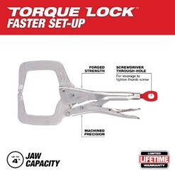 Milwaukee Combination Screwdriver and Torque Lock Locking Pliers Kit (20-Piece)