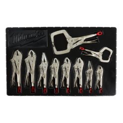 Milwaukee Combination Screwdriver and Torque Lock Locking Pliers Kit (20-Piece)