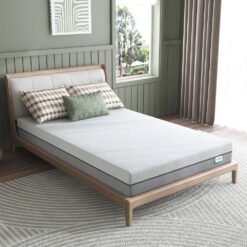 Novilla Twin Medium Cooling Gel Memory Foam 6 in. Mattress, Breathable and Hypoallergenic