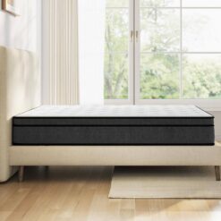 Sweetnight 12 in. Medium Memory Foam Hybrid Mattress, Individually Wrapped Innerspring Pillow Top Full Size Mattress