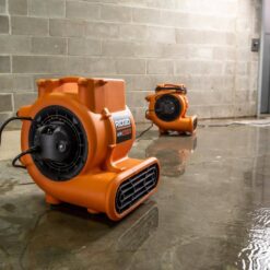RIDGID 1625 CFM 3-Speed Blower Fan Air Mover with Daisy Chain, 3 Operating Positions for Water Damage Restoration