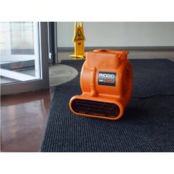 RIDGID 1625 CFM 3-Speed Blower Fan Air Mover with Daisy Chain, 3 Operating Positions for Water Damage Restoration