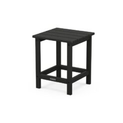 POLYWOOD Grant Park Black Plastic Outdoor Adirondack Chair Plastic 3-Piece Set