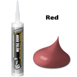 Titebond WeatherMaster 9.5 oz. Metal Roof Sealant-Red (12-Pack)