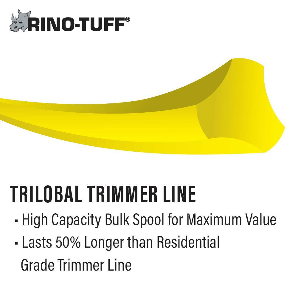 Rino-Tuff Universal Fit .095 in. x 830 ft. Pro Replacement Line for Gas and Select Cordless String Grass Trimmer/Lawn Edger