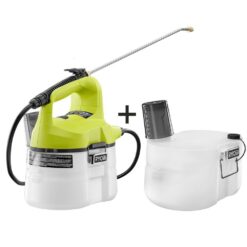 RYOBI ONE+ 18V Cordless Battery 1 Gal. Chemical Sprayer (Tool Only)- Includes Extra 1 Gal. Replacement Tank