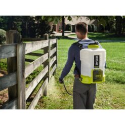 RYOBI ONE+ 18V Cordless Battery 4 Gal. Backpack Chemical Sprayer (Tool Only)
