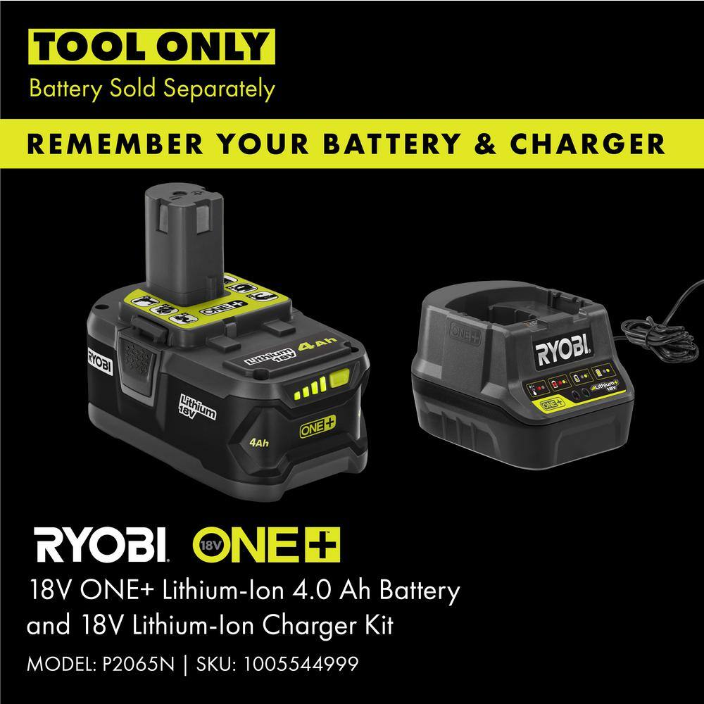 RYOBI ONE+ 18V Cordless Battery 4 Gal. Backpack Chemical Sprayer (Tool Only)