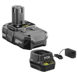 RYOBI ONE+ 18V Cordless Battery 1 Gal. Chemical Sprayer with Extra Accessory Tank, 1.3 Ah Battery, and Charger