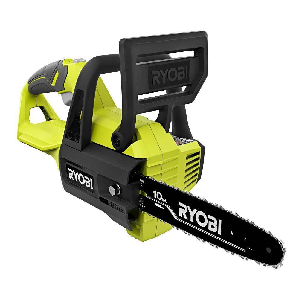 RYOBI RY40507BTL 40V 10 in. Battery Powered Chainsaw (Tool Only)