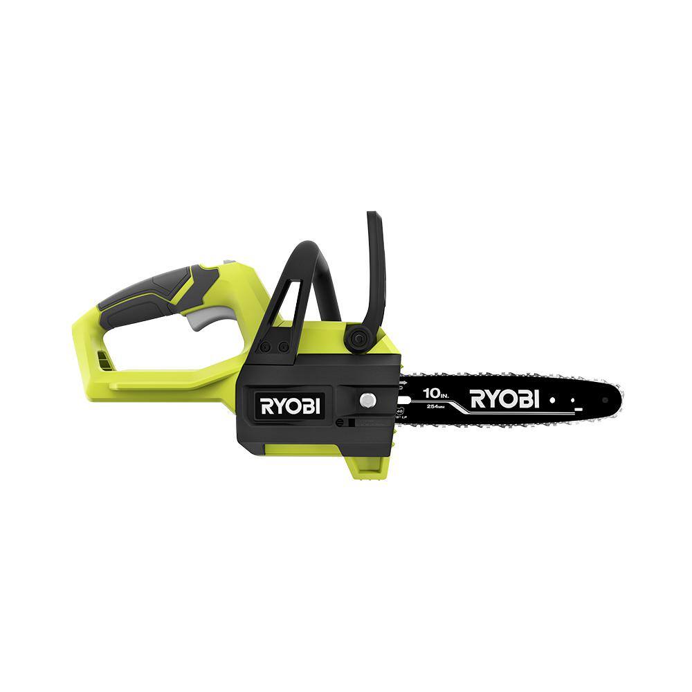RYOBI RY40507BTL 40V 10 in. Battery Powered Chainsaw (Tool Only)