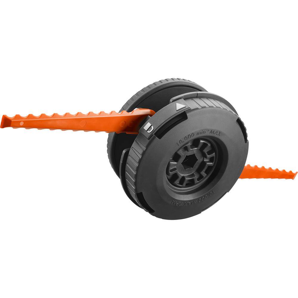 RYOBI REEL EASY+ 2-in-1 Pivoting Fixed Line and Bladed Head for Bump Feed Trimmers