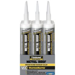 Titebond 9.5 oz. Clear Metal Roof Exterior Sealant (12-Pack)