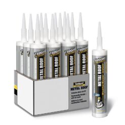 Titebond 9.5 oz. Clear Metal Roof Exterior Sealant (12-Pack)
